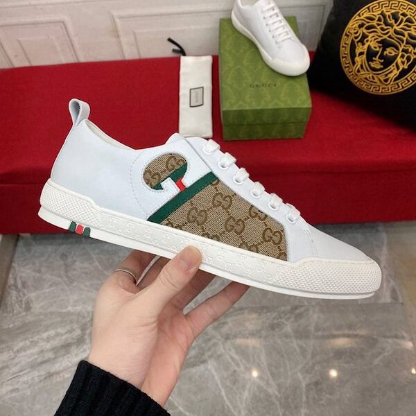 超A鞋Gucci 新款男士高幫休閒鞋