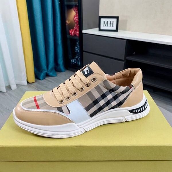 1:1頂級精仿 Burberry巴寶莉青年人休閒風 牛皮鞋