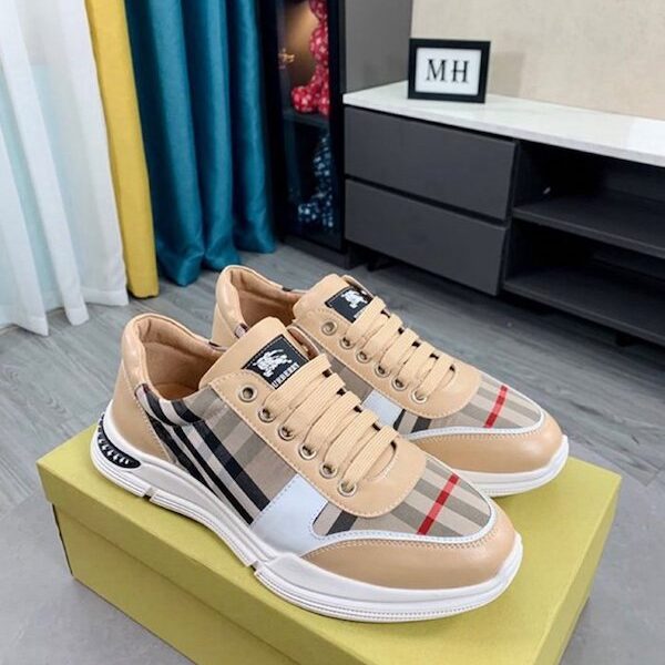 1:1頂級精仿 Burberry巴寶莉青年人休閒風 牛皮鞋