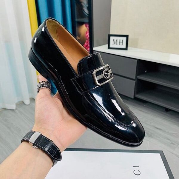 高仿GUCCI 男士皮鞋