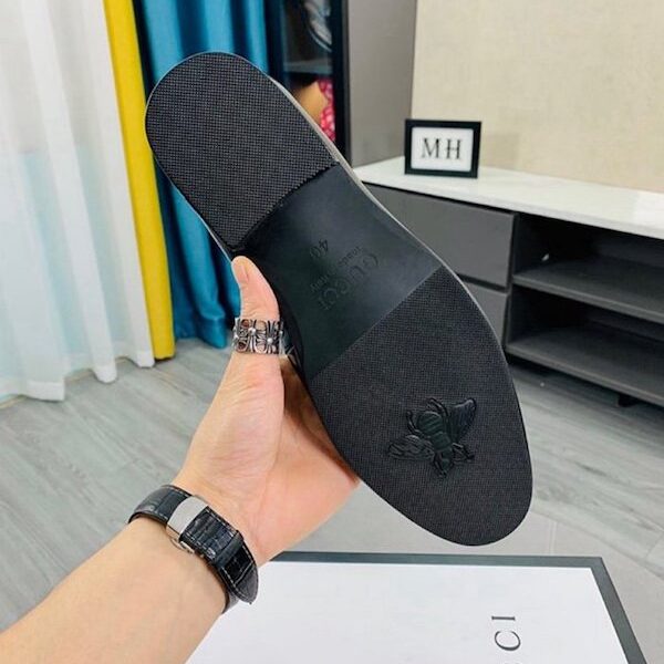 高仿GUCCI 男士皮鞋