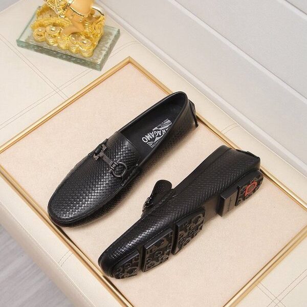 頂級高仿 Ferragamo 豆豆男鞋