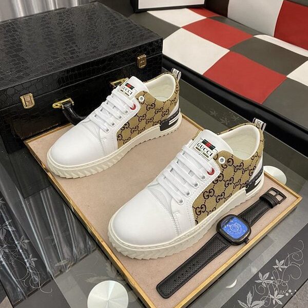 莆田鞋推薦-古奇GUCCI 新款男士時尚休閒鞋