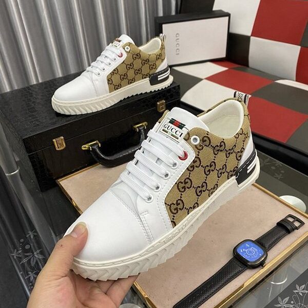 莆田鞋推薦-古奇GUCCI 新款男士時尚休閒鞋