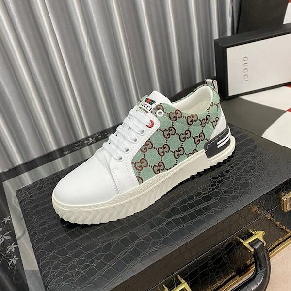 莆田鞋官網-古奇GUCCI 新款男士時尚休閒鞋