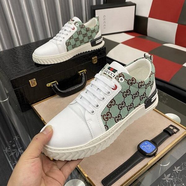 莆田鞋官網-古奇GUCCI 新款男士時尚休閒鞋
