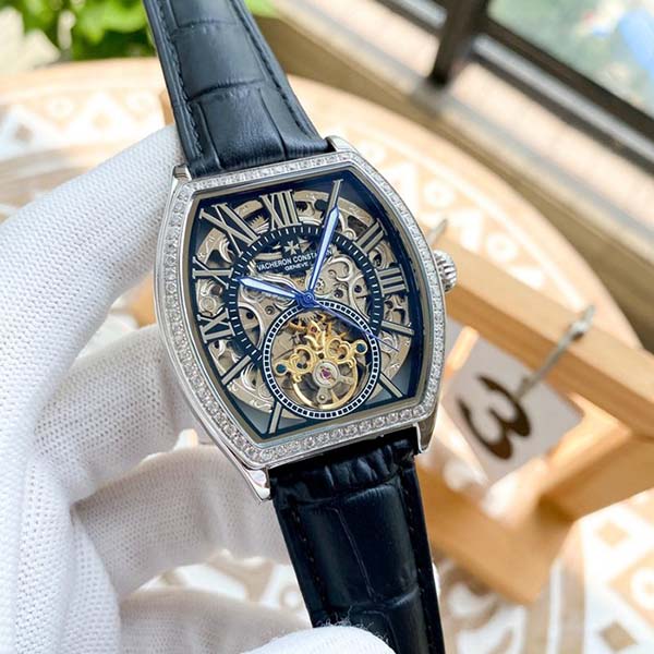 專櫃熱賣款江詩丹頓Vacheron Constantin精品男士腕表勁爆鏤空
