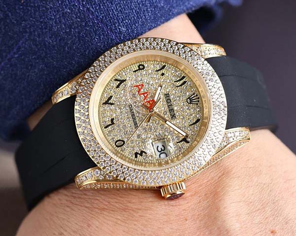 高仿手錶勞力士-ROLEX彩鑽奢華系列採用全自動機械機芯 2 高仿手錶勞力士-ROLEX彩鑽奢華系列採用全自動機械機芯