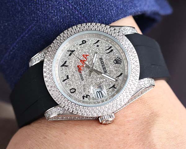高仿手錶勞力士-ROLEX彩鑽奢華系列採用全自動機械機芯 3 高仿手錶勞力士-ROLEX彩鑽奢華系列採用全自動機械機芯