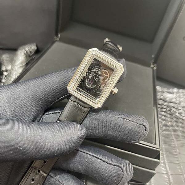 手表頂級高仿香奈兒-CHANELPREMIERE系列山茶花鏤空腕表腕表