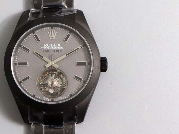 原版手表勞力士 ROLEX Label Noir 蠔式陀飛輪 4 原版手表勞力士 ROLEX Label Noir 蠔式陀飛輪