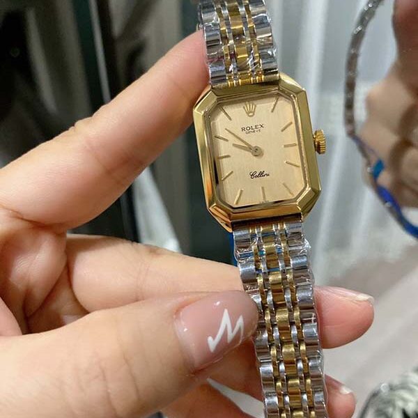 精仿名牌勞力士 小方表低調奢華勞力士ROLEX 1970』s古董表