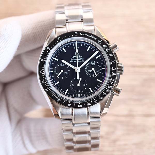 女士腕表精品歐米茄賽車計時碼表【SPEEDMASTER】採用7750改歐米茄9900計時機芯