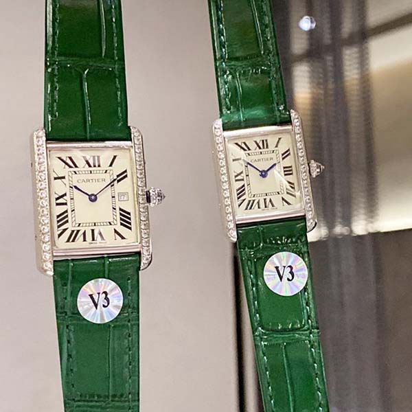 手錶精品卡地亞 CARTIER-Tank腕表瑞士石英機芯