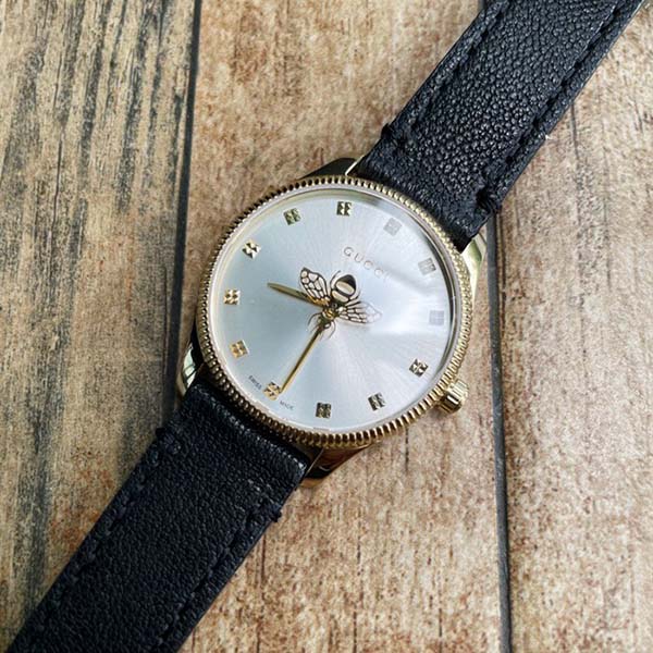 手錶推薦古馳Gucci新品蜜蜂古馳新款G Timeless Slim系列新表