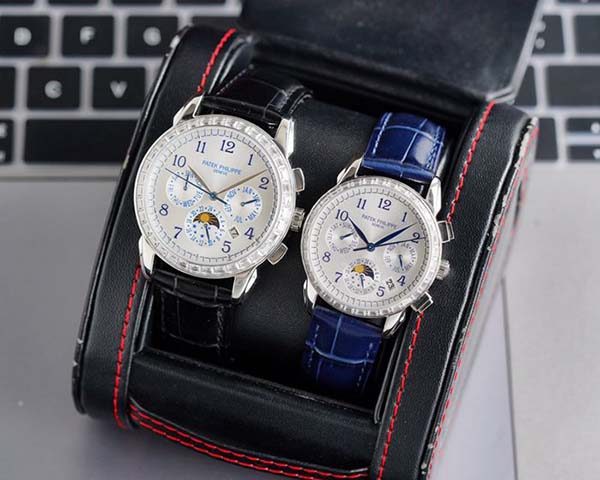 手表頂級品質2021最新款式 百達翡麗Patek   Philippe 貴族的藝術品進口9100多功能機芯