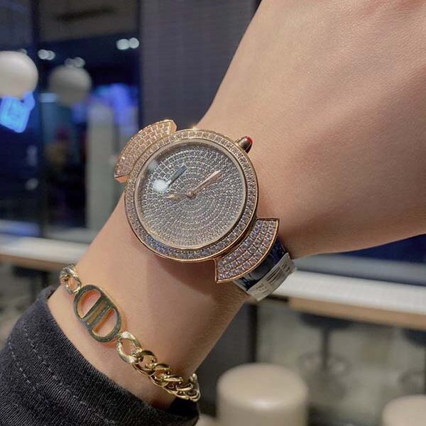 腕表1：1BVLGARI【寶格麗】LVCEA系列新款女士腕表瑞士石英機芯