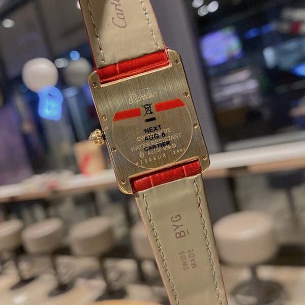 手表頂級高仿卡地亞 CARTIER-Tank腕表瑞士石英機芯
