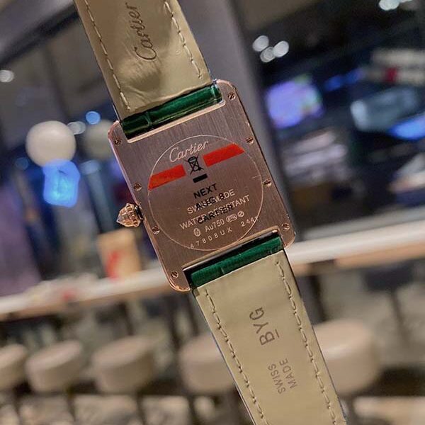 a貨卡地亞 CARTIER-Tank腕表瑞士石英機芯