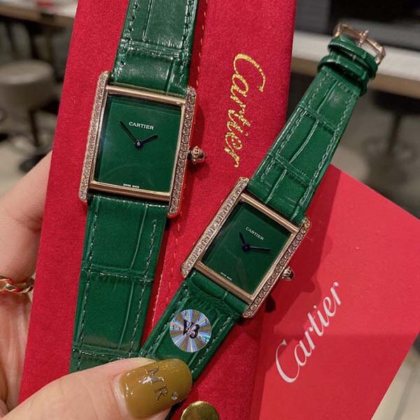 a貨卡地亞 CARTIER-Tank腕表瑞士石英機芯