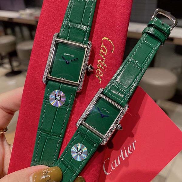 a貨卡地亞 CARTIER-Tank腕表瑞士石英機芯