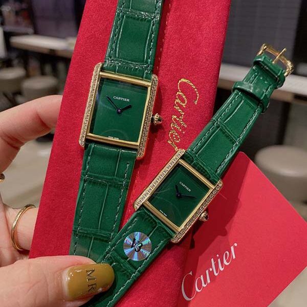 a貨卡地亞 CARTIER-Tank腕表瑞士石英機芯