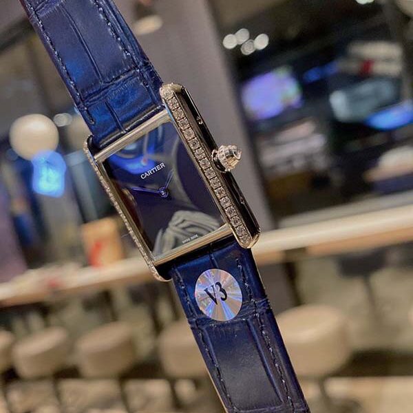 頂級原單高仿卡地亞 CARTIER-Tank腕表瑞士石英機芯