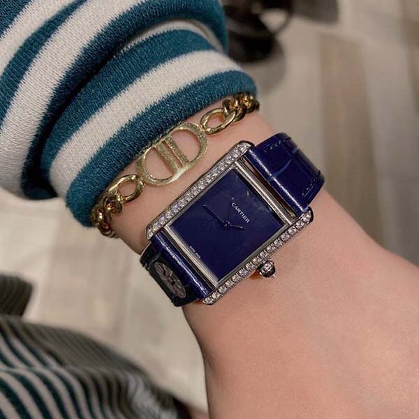 頂級原單高仿卡地亞 CARTIER-Tank腕表瑞士石英機芯