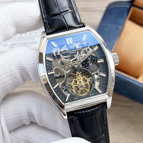 精仿名牌江詩丹頓 Vacheron Constantin精品男士腕表,勁爆鏤空設計 4 精仿名牌江詩丹頓 Vacheron Constantin精品男士腕表,勁爆鏤空設計