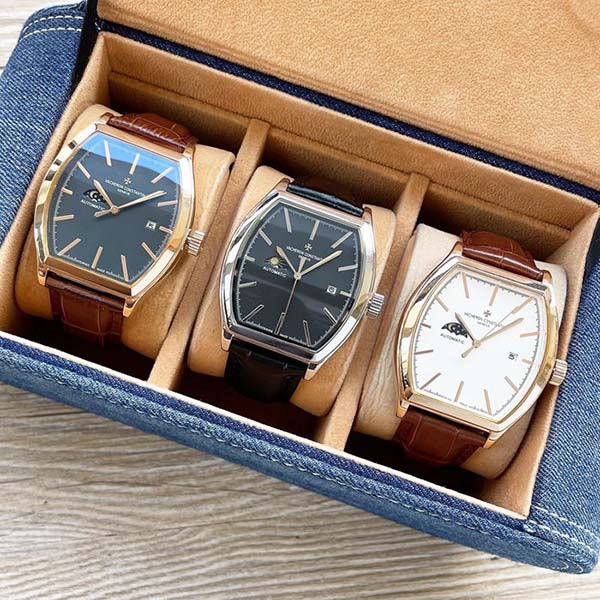 精仿手表江詩丹頓 Vacheron Constantin精品男士腕表，獨特九字位月相設計