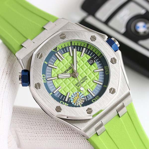 精仿名牌Audemars Piguet 15710ST.OO.A002CA.01皇家橡樹離岸型 男士機械腕表 6 精仿名牌Audemars Piguet 15710ST.OO.A002CA.01皇家橡樹離岸型 男士機械腕表