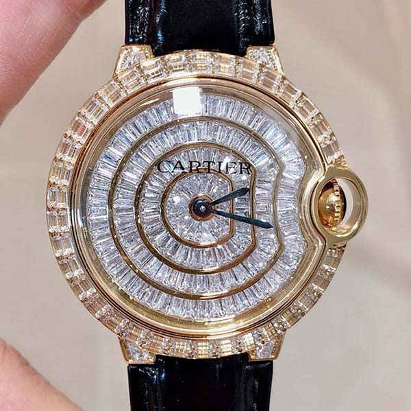 精仿腕表Cartier-卡地亞藍氣球方鑽滿天星女士腕表 4 精仿腕表Cartier-卡地亞藍氣球方鑽滿天星女士腕表