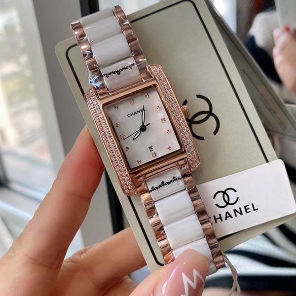 腕表1:1CHANEL香奈兒316精鋼殼套手工全鑲嵌施華洛水晶鑽 1 腕表1:1CHANEL香奈兒316精鋼殼套手工全鑲嵌施華洛水晶鑽