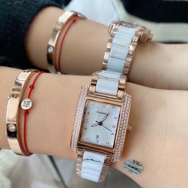 腕表1:1CHANEL香奈兒316精鋼殼套手工全鑲嵌施華洛水晶鑽 5 腕表1:1CHANEL香奈兒316精鋼殼套手工全鑲嵌施華洛水晶鑽