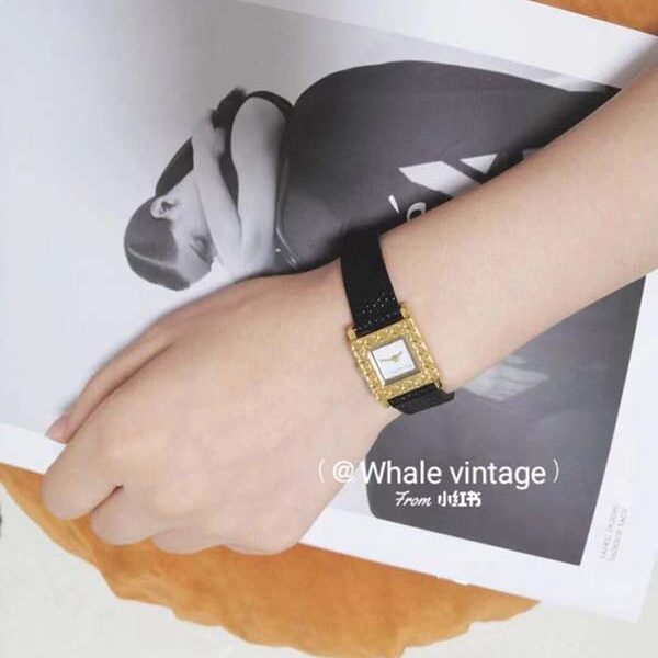 精仿手表Vintage Dior 藤格紋方錶盤Dior的腕表