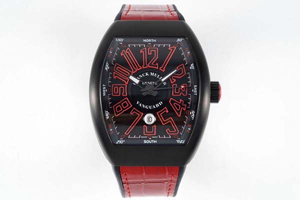 精仿名牌Franck Muller 法蘭克穆勒 FM Vanguard Yachting  V45遊艇系列搭配高頻率振幅 28800的ETA2824機芯