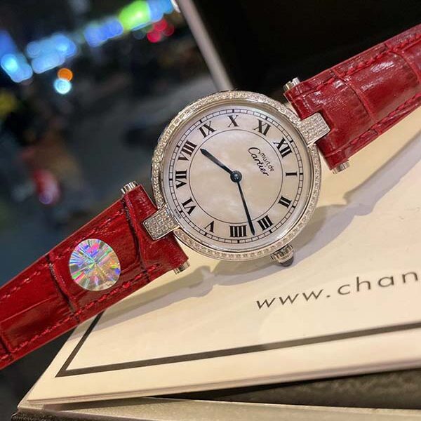 a貨手表Cartier卡地亞鑽圈圓盤中古腕表 11 a貨手表Cartier卡地亞鑽圈圓盤中古腕表