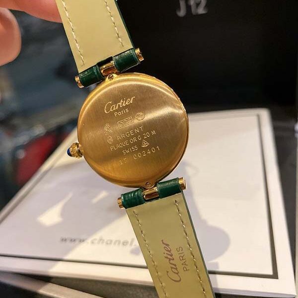 手表復刻Cartier卡地亞鑽圈圓盤中古腕表