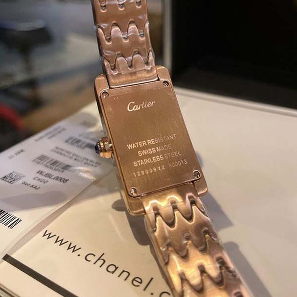 手表頂級原單卡地亞-Cartier Tank Américaine腕表瑞士石英機芯