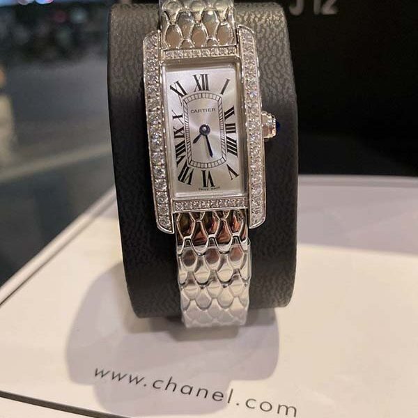 高仿卡地亞-Cartier Tank Américaine腕表瑞士石英機芯