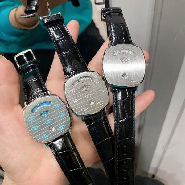 高仿古馳-GUCCI中性款 原單品質 Disney x Gucci Grip系列腕表