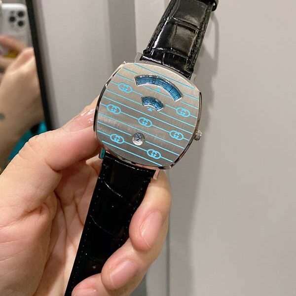高仿古馳-GUCCI中性款 原單品質 Disney x Gucci Grip系列腕表