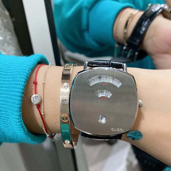 高仿古馳-GUCCI中性款 原單品質 Disney x Gucci Grip系列腕表