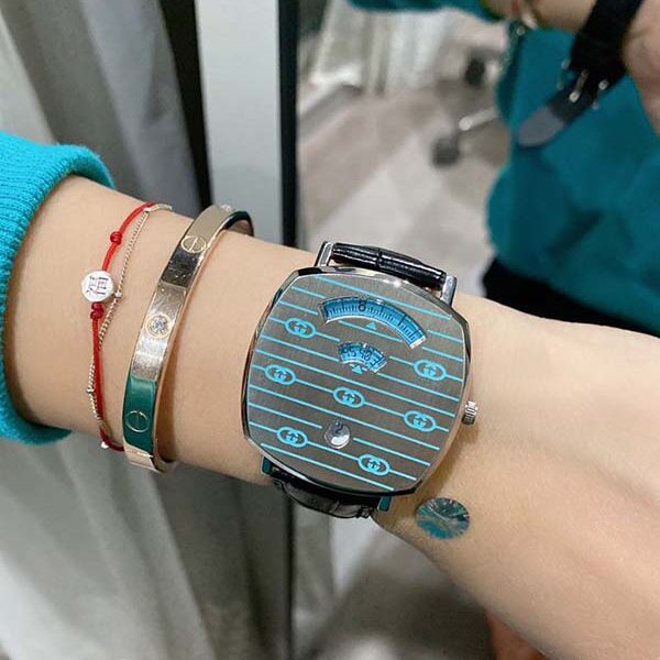高仿古馳-GUCCI中性款 原單品質 Disney x Gucci Grip系列腕表