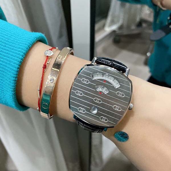 高仿古馳-GUCCI中性款 原單品質 Disney x Gucci Grip系列腕表