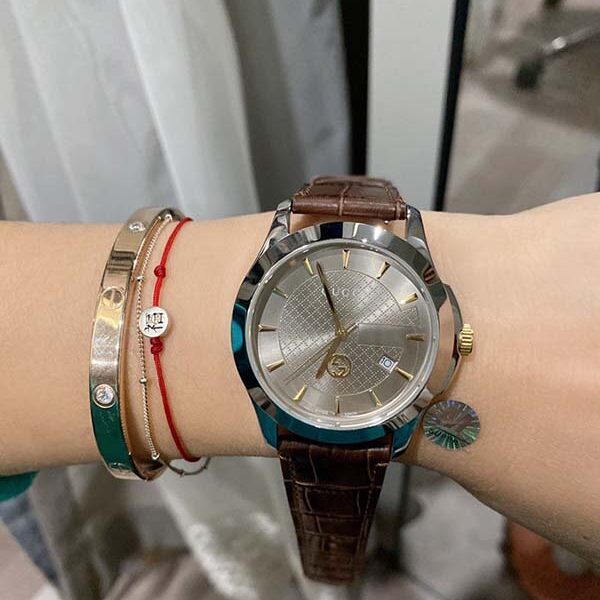 高仿假錶Gucci古馳 新款G-timeless系列，經典九珠錶帶