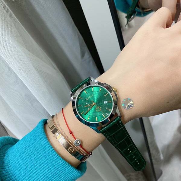 高仿假錶Gucci古馳 新款G-timeless系列，經典九珠錶帶