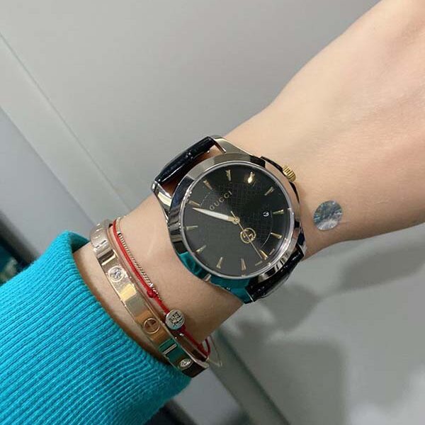 高仿假錶Gucci古馳 新款G-timeless系列，經典九珠錶帶