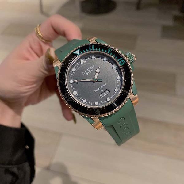 精仿手表古馳-GucciGucci Dive潛水表系列 瑞士石英機芯