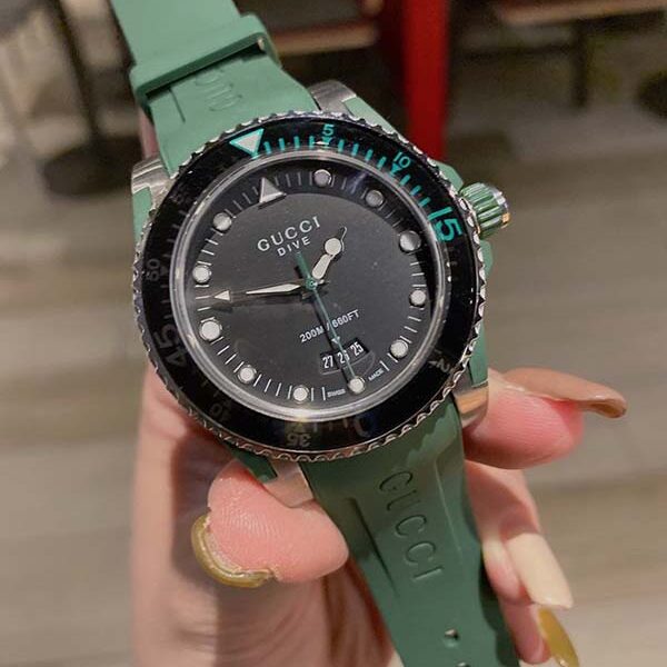 精仿手表古馳-GucciGucci Dive潛水表系列 瑞士石英機芯